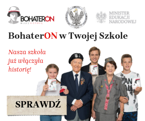 BohaterON w Twojej Szkole banerki 300x250